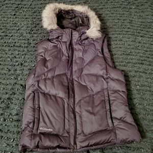 Columbia Womens Black Puffer Vest